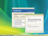 GreedyTorrent preferences dialog